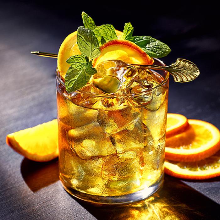 Bourbon Smash Cocktail